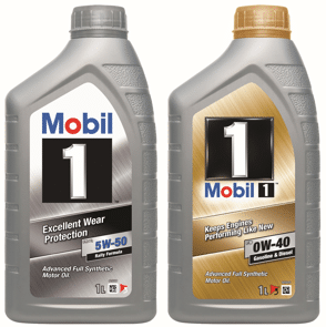 Mobil 1 FS X1 5W50 Mobil 1 FS 0W40 Mobil 1 New Life 0W40