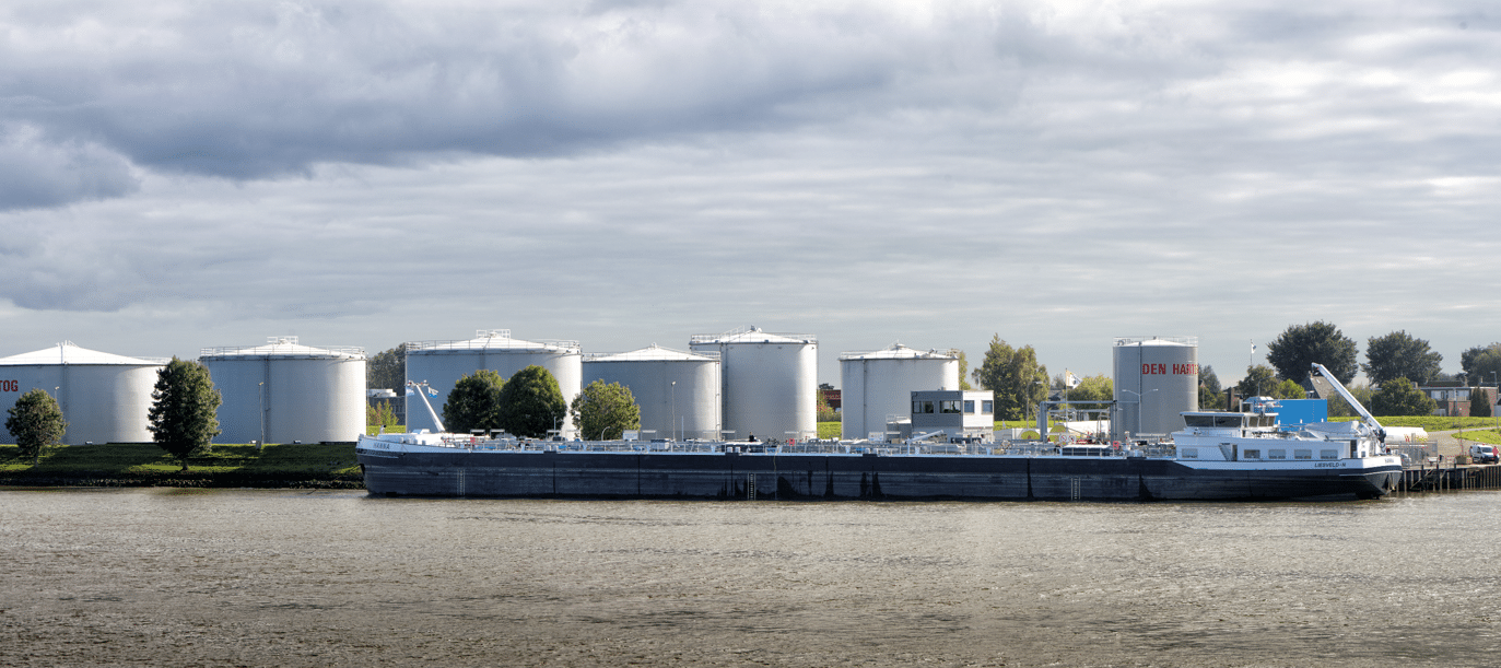 Tankpark Brandstoffen van esso