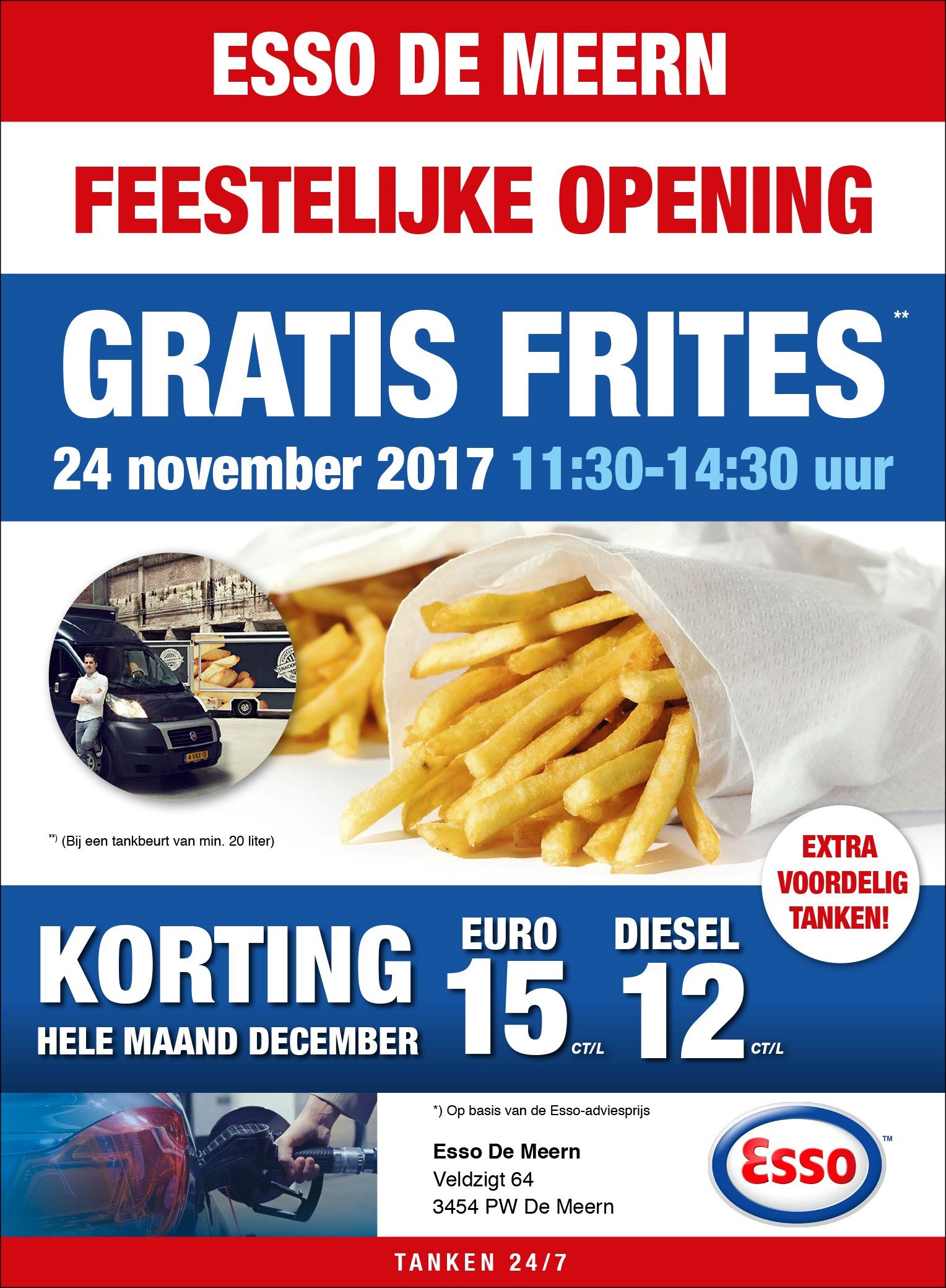 Esso de meern friet actie