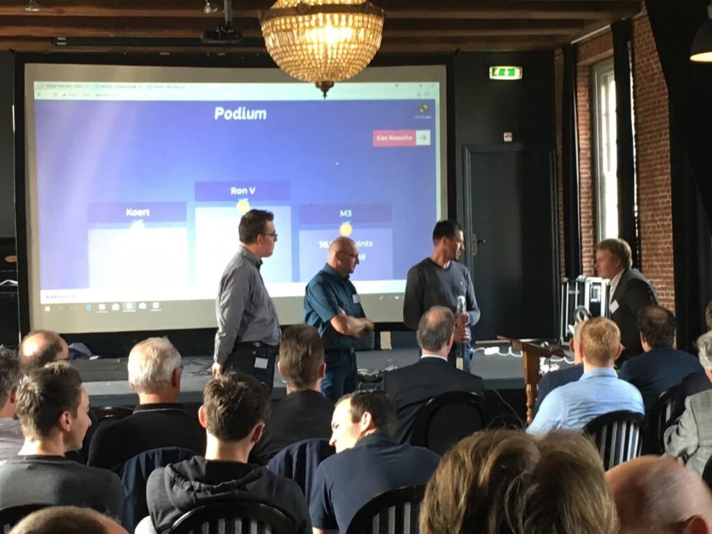 Gasmotorolie training prijswinnaars