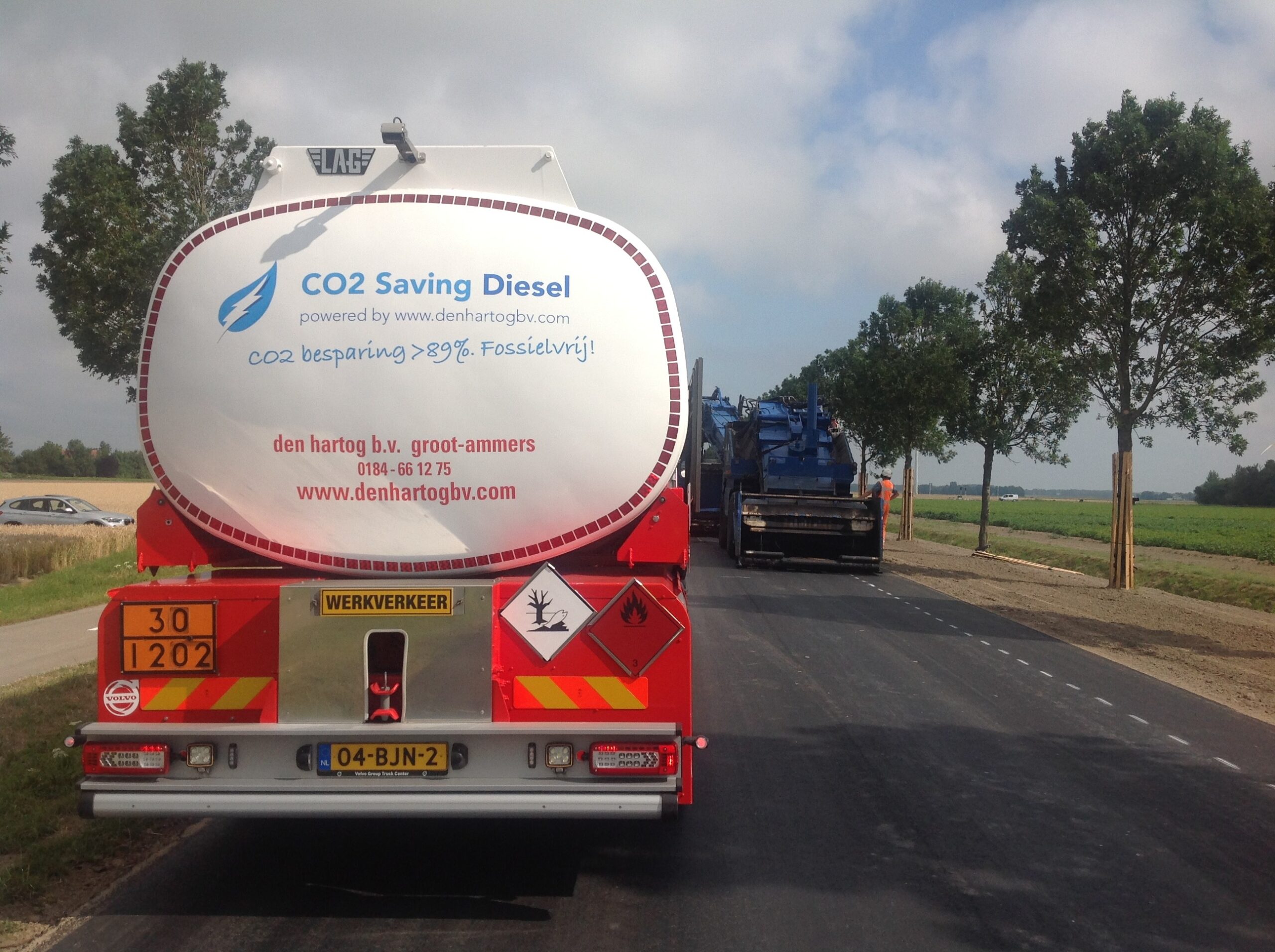 CO2 saving diesel overal toepasbaar duurzaam asfalteren