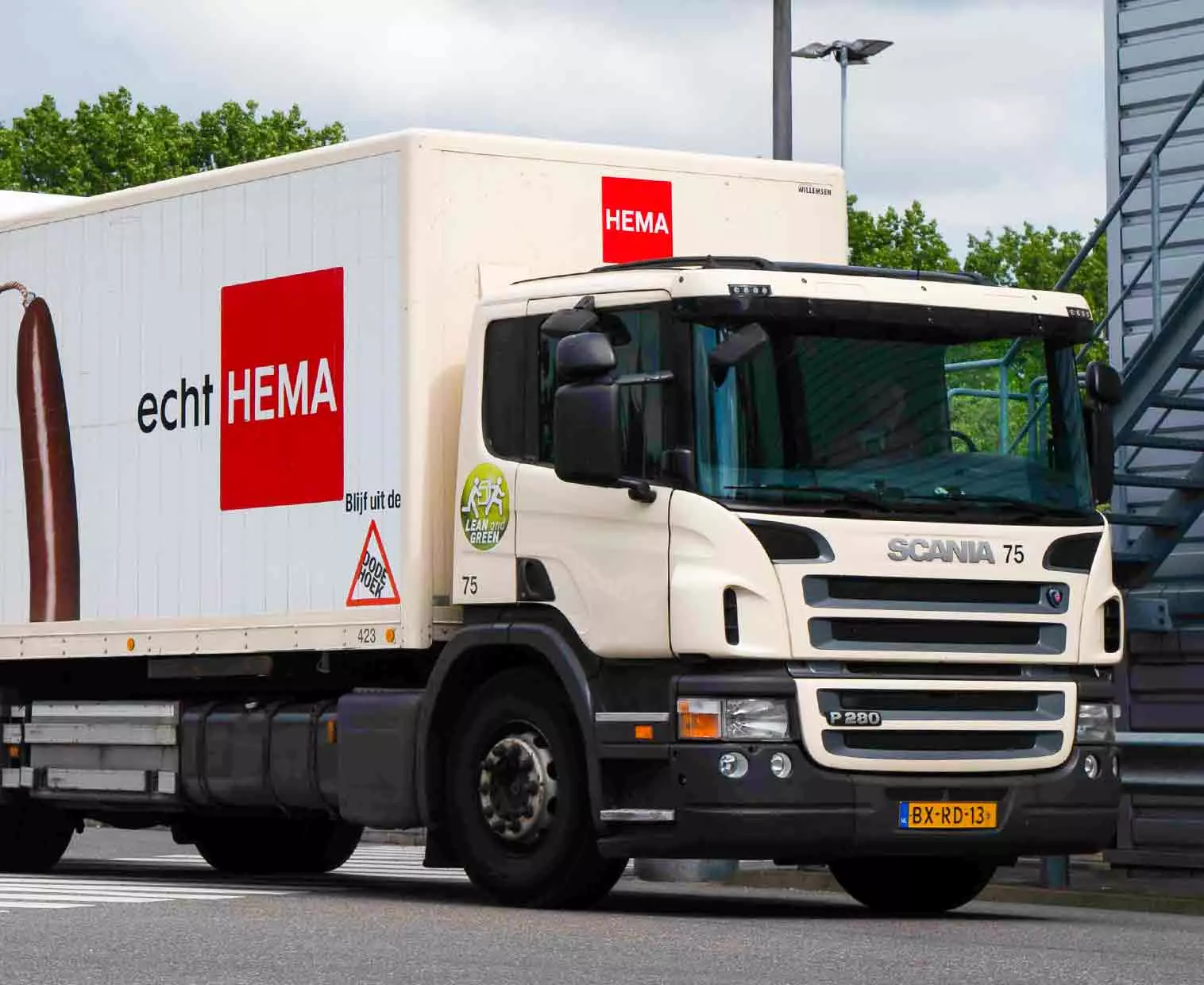 Hema vrachtwagen Hema vrachtwagen