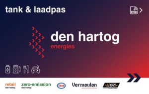 De Den Hartog Tank- en Laadpas zonder administratiekosten en met eigen prijzen per klant. Voorheen heette dit de Autofood en Carfoodpas.